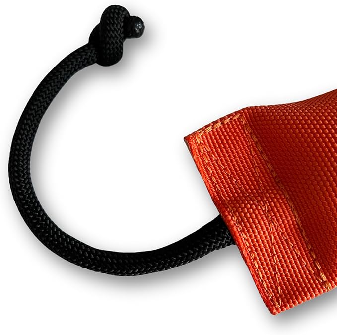 Fenrir 12 Inch Rugged Fire Hose Dog Tug Toy for Large Dogs No Squeaker, Firm Stuffing for Canines