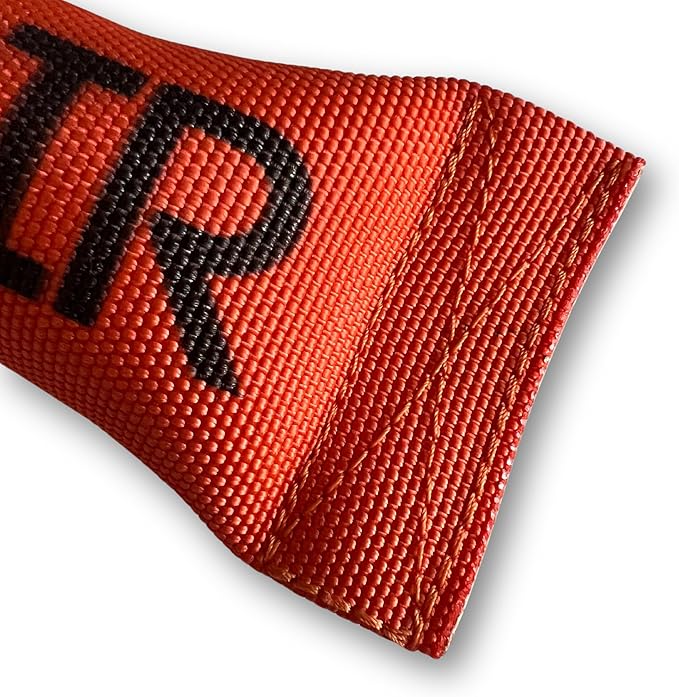 Fenrir 12 Inch Rugged Fire Hose Dog Tug Toy for Large Dogs No Squeaker, Firm Stuffing for Canines