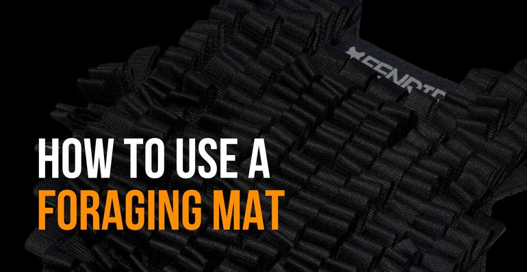 how to use a foraging mat