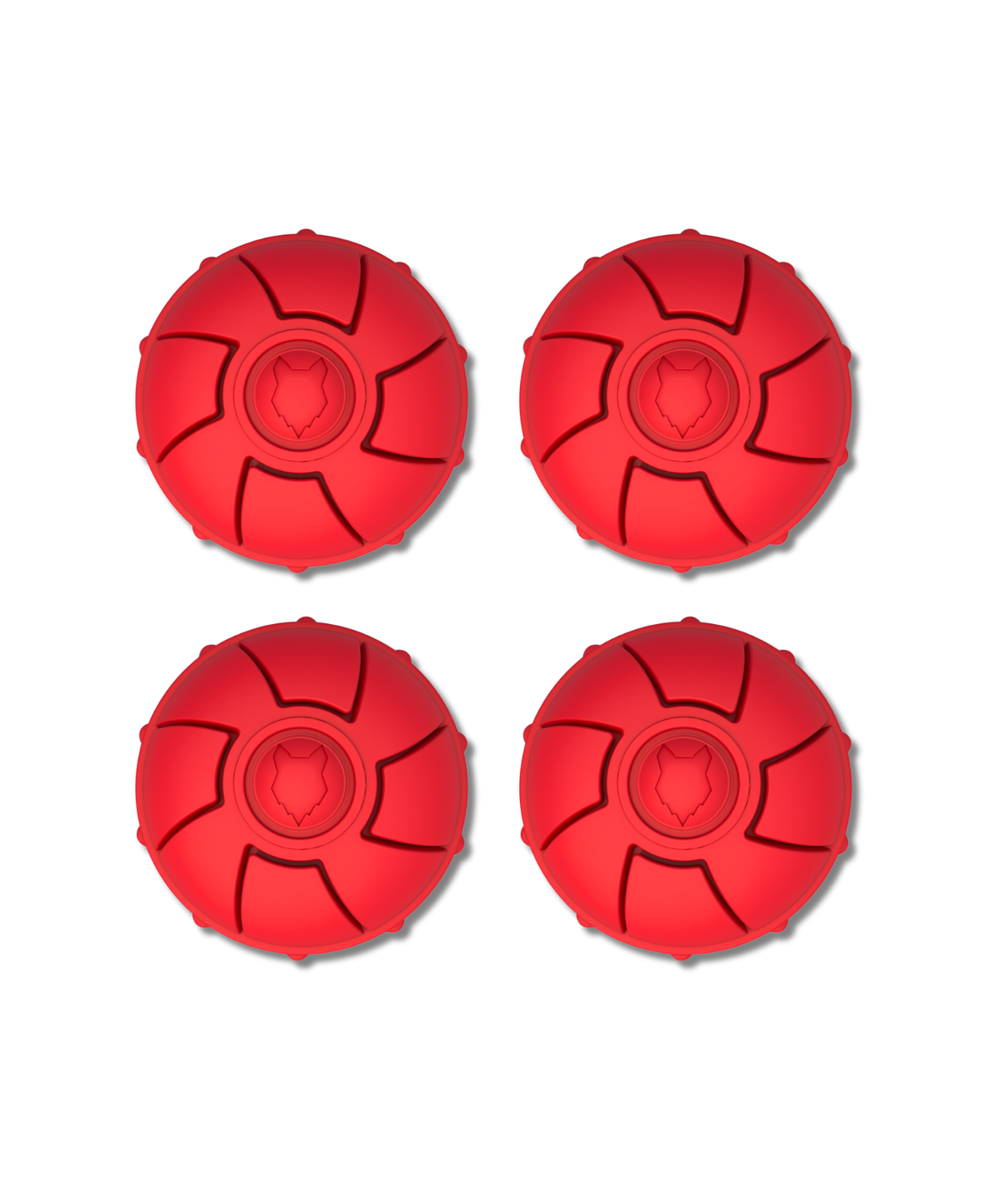 Fenrir High Bouncing Durable Yellow Rubber Knattle Dog Ball Perfect for Fetch and Recall 2.5 Inch Diameter Toy