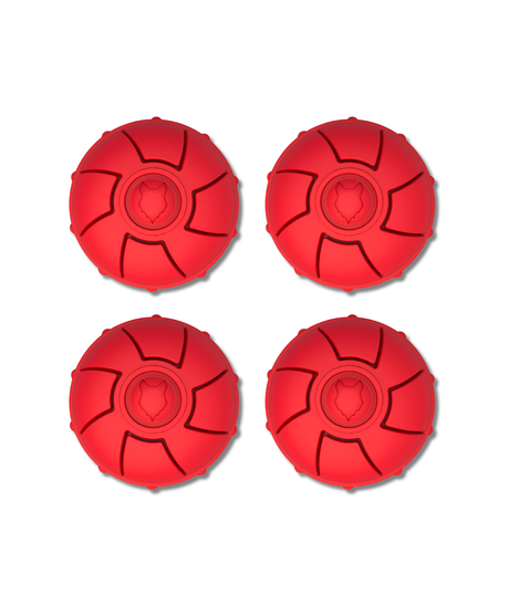 Fenrir High Bouncing Durable Yellow Rubber Knattle Dog Ball Perfect for Fetch and Recall 2.5 Inch Diameter Toy