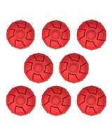 Fenrir High Bouncing Durable Yellow Rubber Knattle Dog Ball Perfect for Fetch and Recall 2.5 Inch Diameter Toy